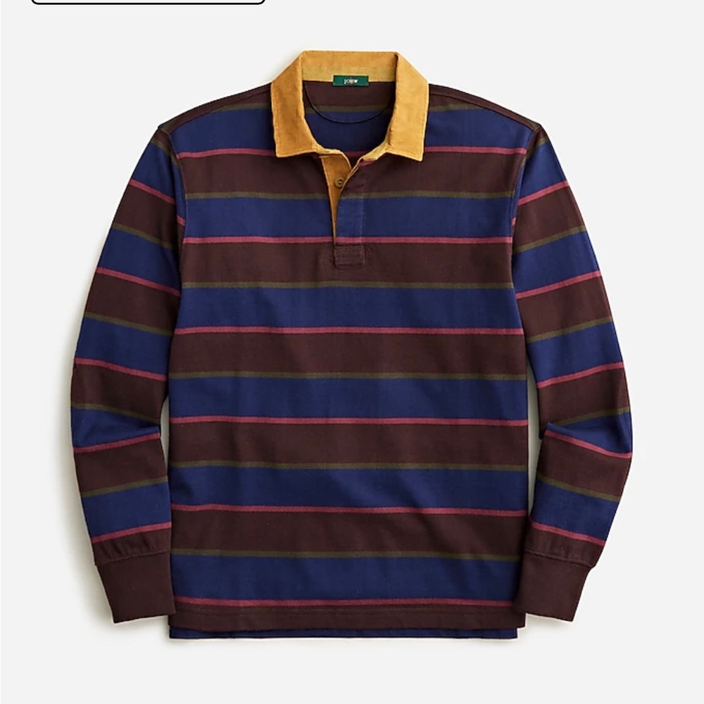 J. Crew men’s rugby shirt, size M